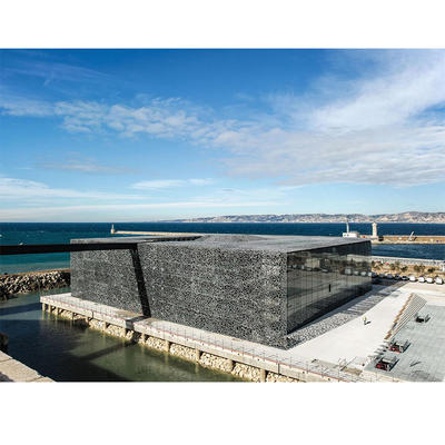 UHPC Application-Museum of Mediterranean and European Civilization, Marseille Marina, France, 2013